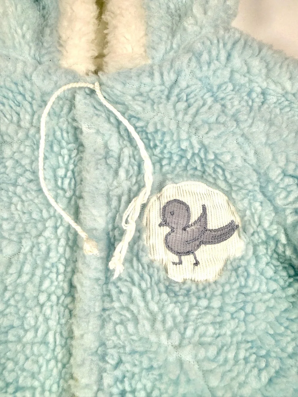 VINTAGE BETTI TERRELL Baby 9-12M Teddy Bear‎ Pram Sherpa Bunting Snowsuit 1980s